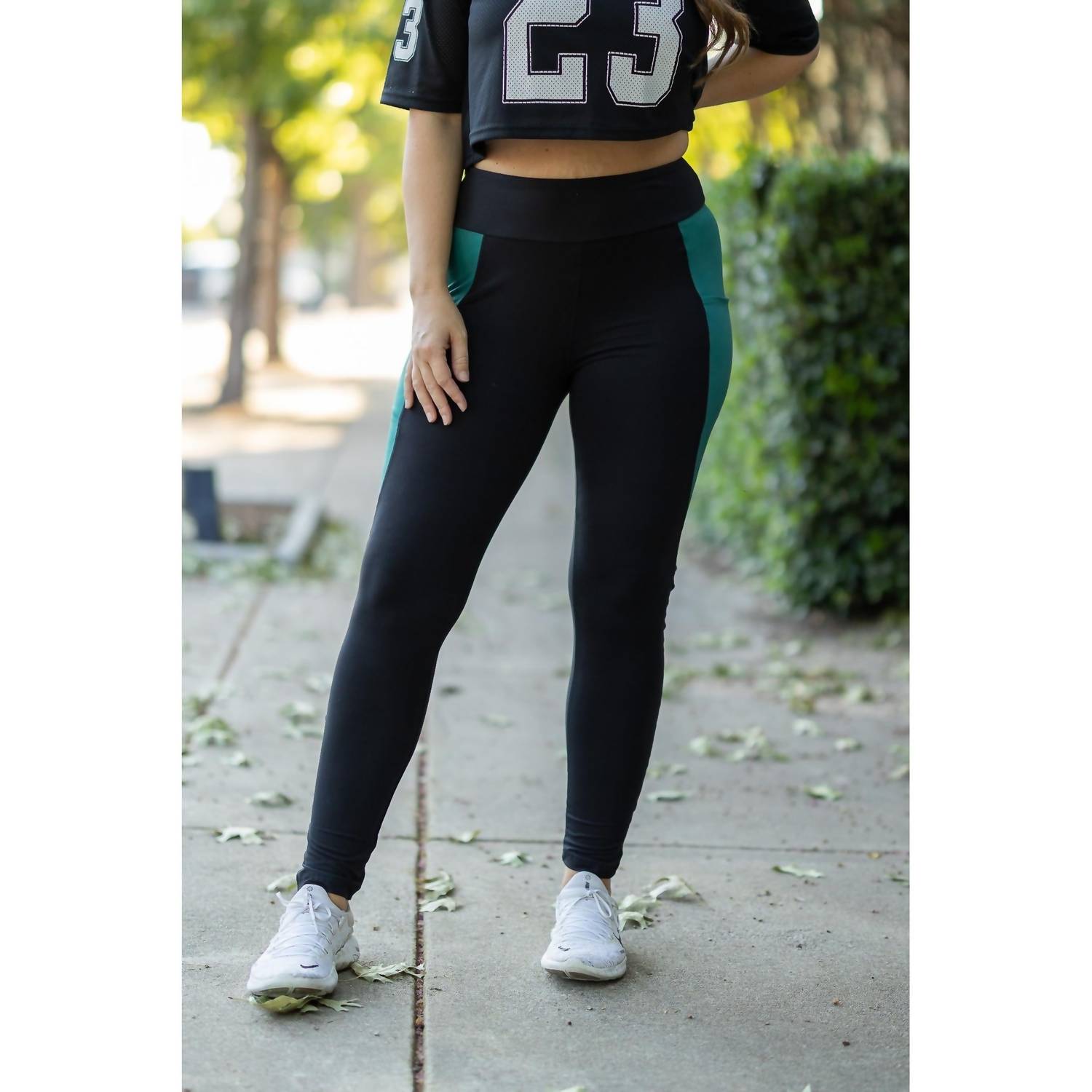 Julia Rose - Gracie Panel Full Length Leggings