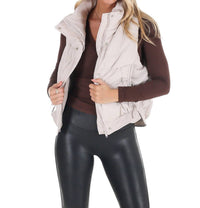 Hyfve - Just Go With It Zip Up Puffer Vest