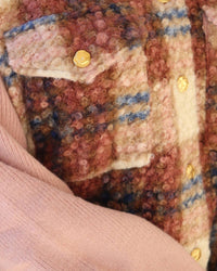 Anniewear - Faux Fur Sweater Jacket