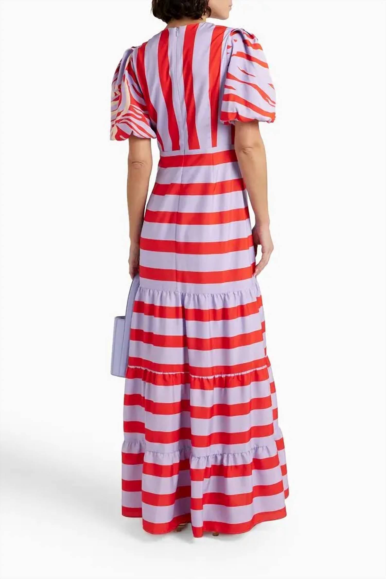 One33 Social - Cabana Stripe Maxi`dress