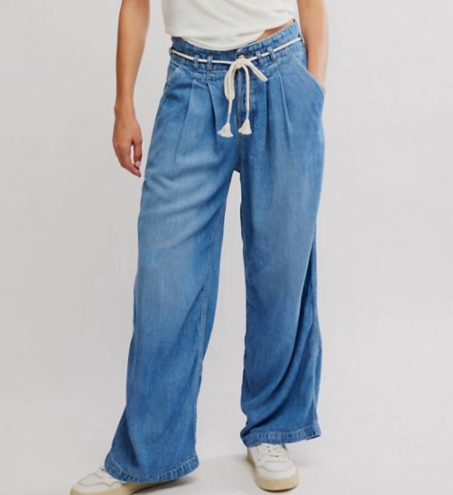 Free People - Dakota Cinched Pull On Pants