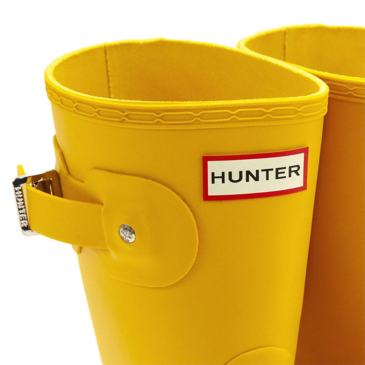 HUNTER Women's Original Short Rain Boot in yellow - women's shoe - view 6