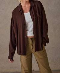 Mctavish - Boxy Long Sleeve Shirt