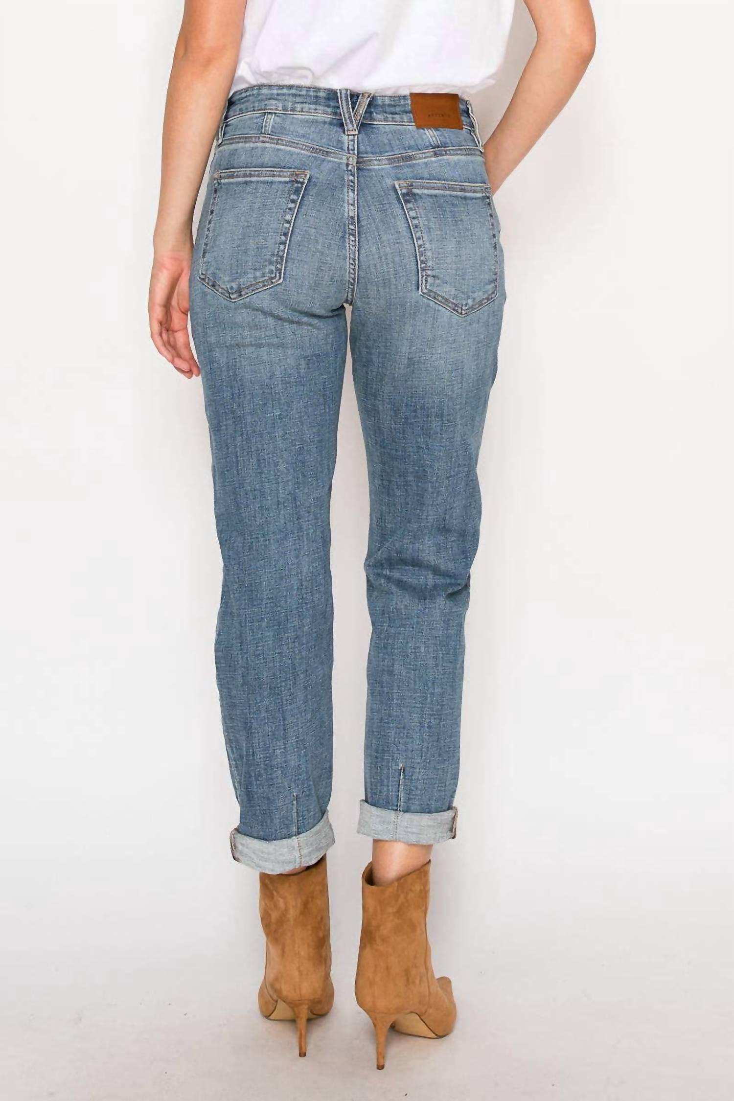 Artemis Vintage - High Rise Modern Boyfriend Jeans