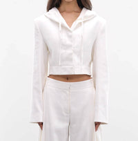 Christopher Esber - Noa Linen Hoodie