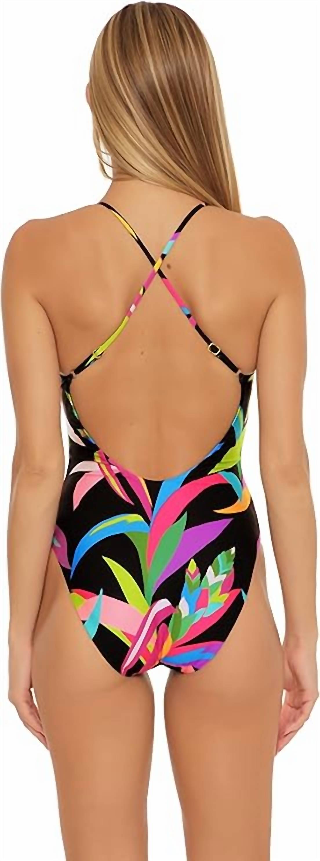 Trina Turk - Women's Birds of Paradise Floral One Piece Swimsuit