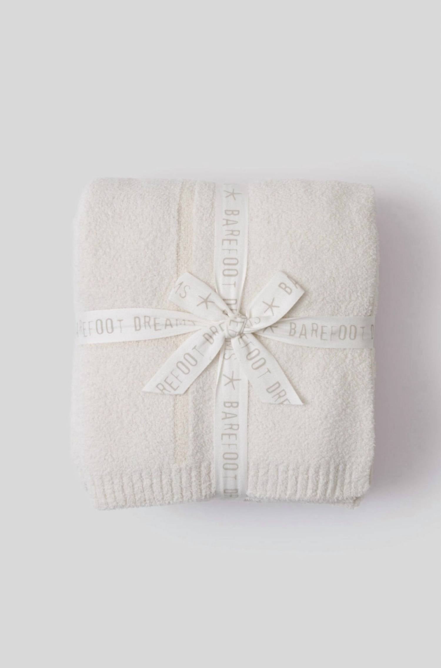 Barefoot Dreams - Cotton Tonal Plaid Throw Blanket