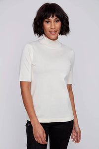 Coco Y Club - Mock Turtle Pull-on Tee