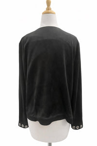 Ethyl - Women's Glimmer Faux Suede Jacket