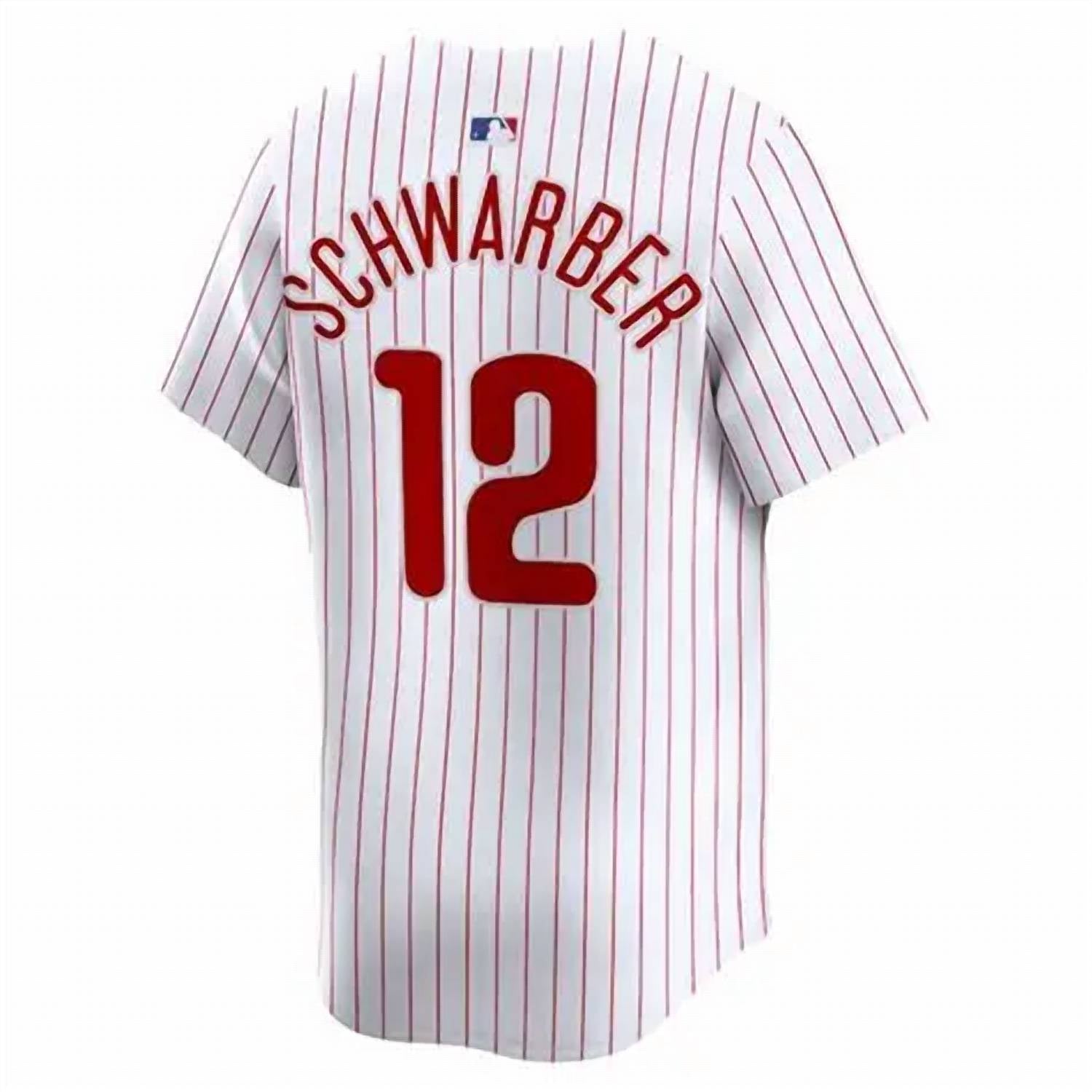 Nike - Men's Philadelphia Phillies Kyle Schwarber Home Jersey