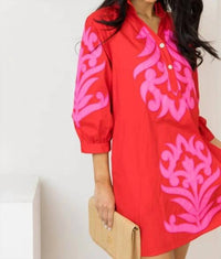 Jodifl - Ella Cotton Embroidered Dress