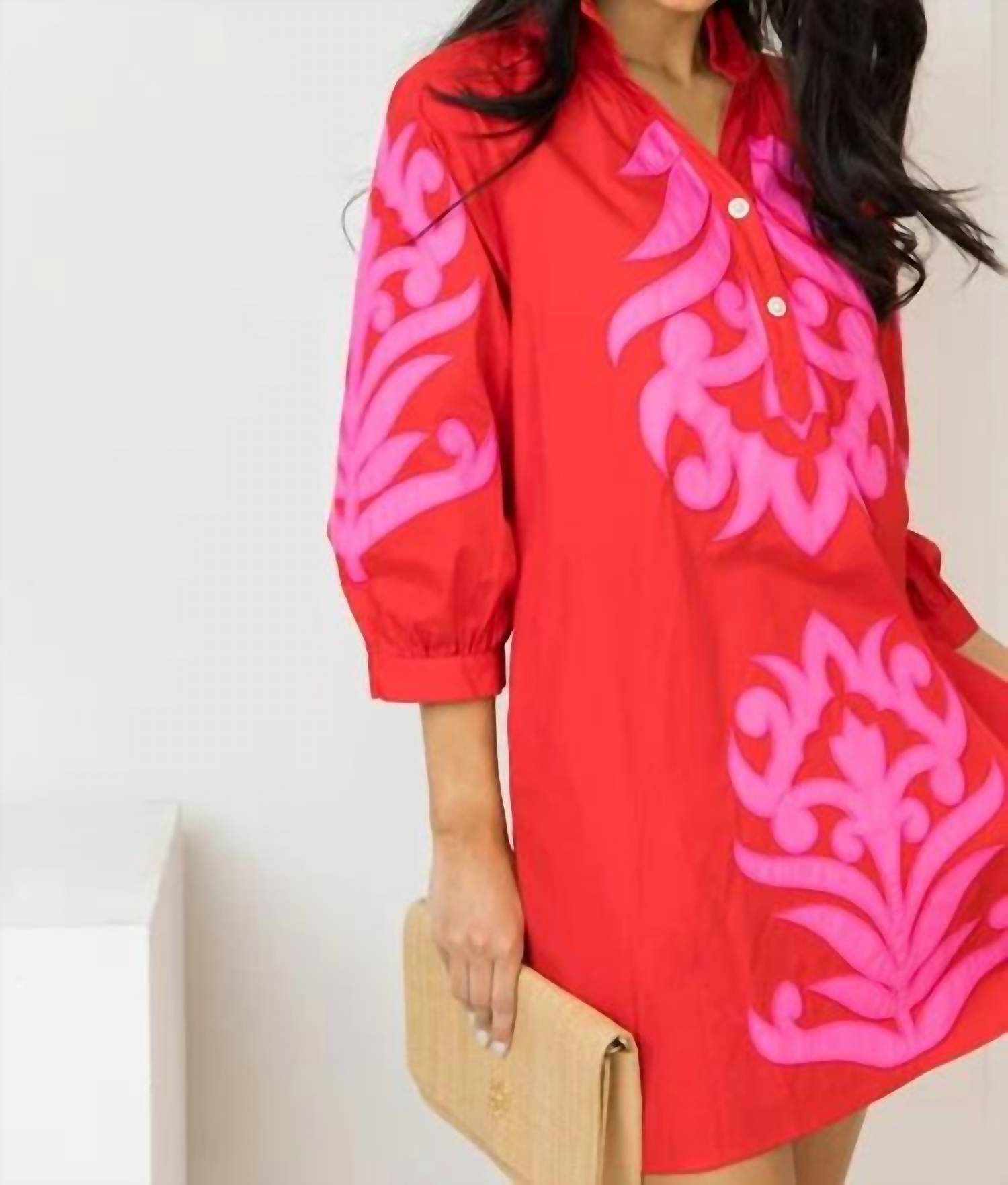 Jodifl - Ella Cotton Embroidered Dress