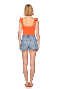 Susana Monaco - Ruffle Strap Top