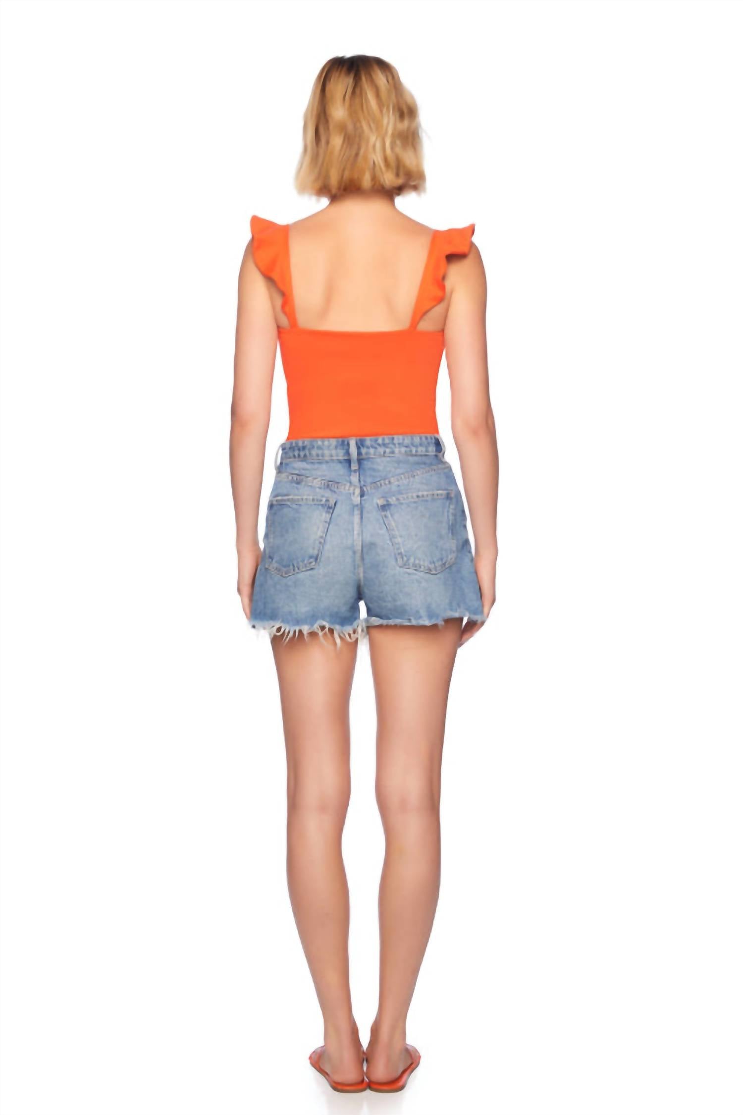 Susana Monaco - Ruffle Strap Top