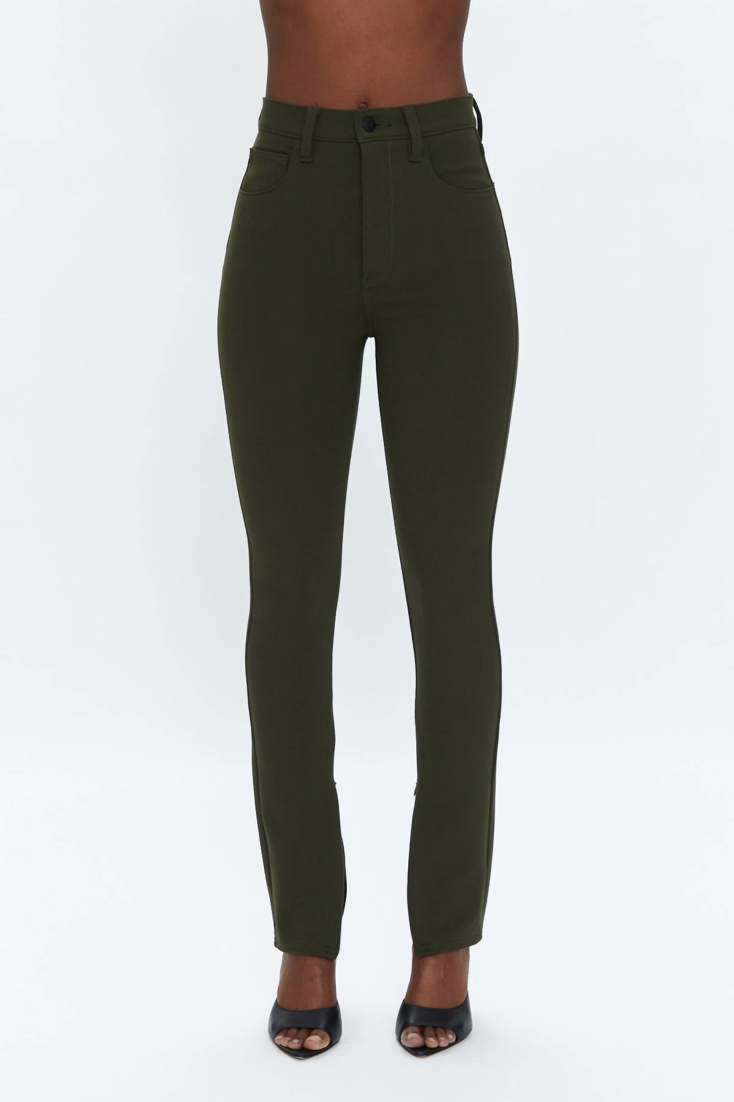 Pistola - Kendal High Rise Skinny Scuba Jeans With Zippers