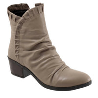 bueno WOMEN'S CONNIE MID-HEIGHT BOOT in grey - women's shoe - detail view