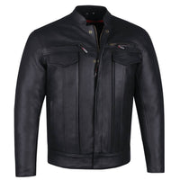 Jackets 4 Bikes - Men’s Buffalo Leather Moto Jacket