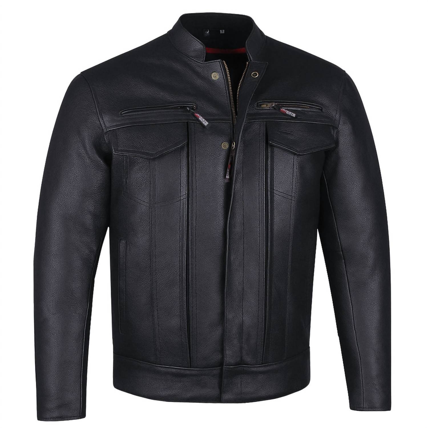 Jackets 4 Bikes - Men’s Buffalo Leather Moto Jacket
