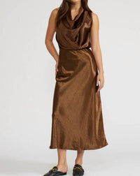Lucy Paris - Dorothy Satin Top