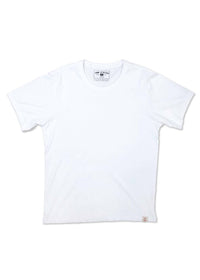 Iron & Resin Coast Pima Cotton Tee in white - men's t-shirt - detail view
