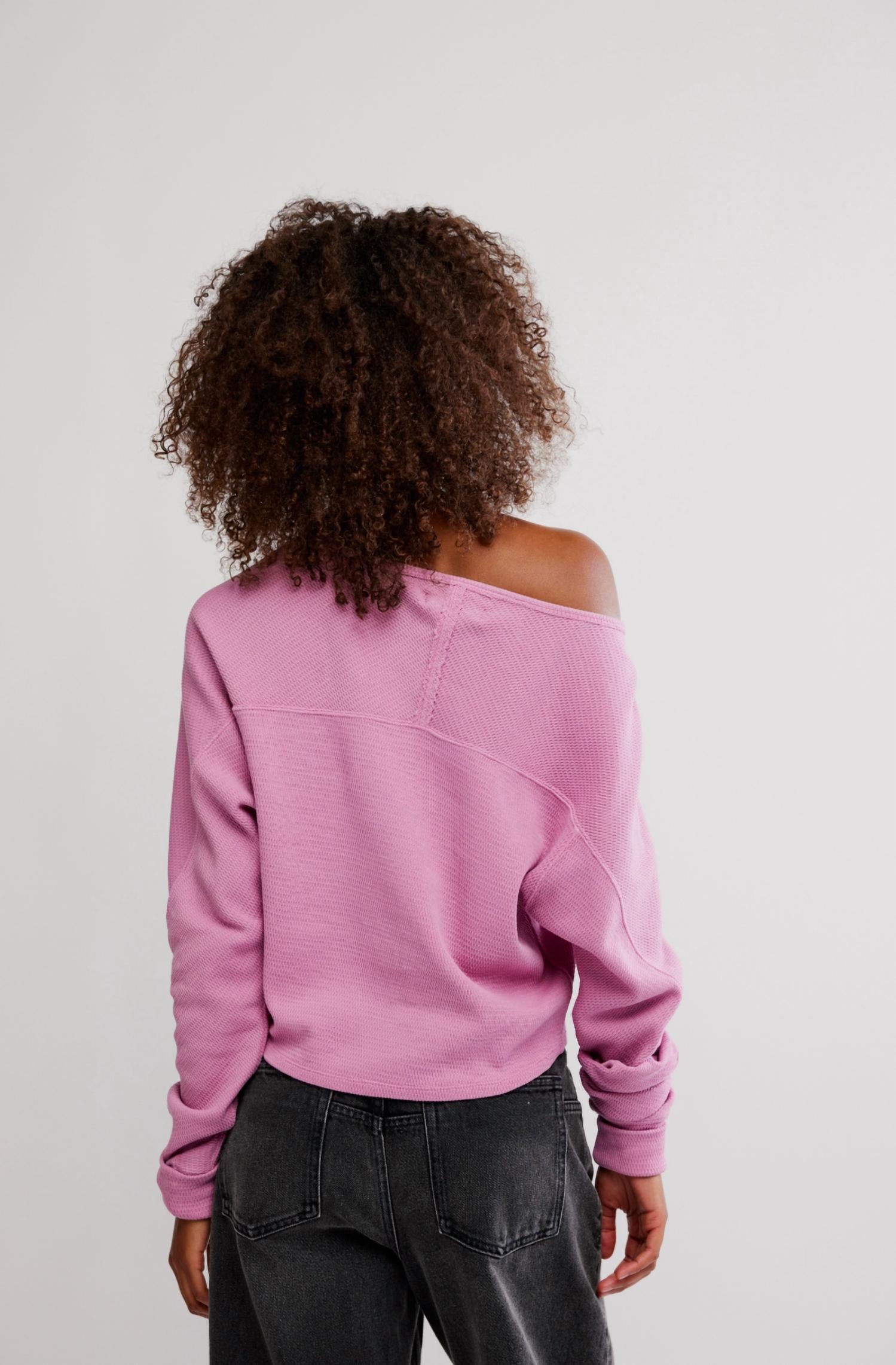 Free People - Jess Long Sleeve Sweater