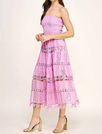 Strut & Bolt - Eyelet Lace Tube Dress