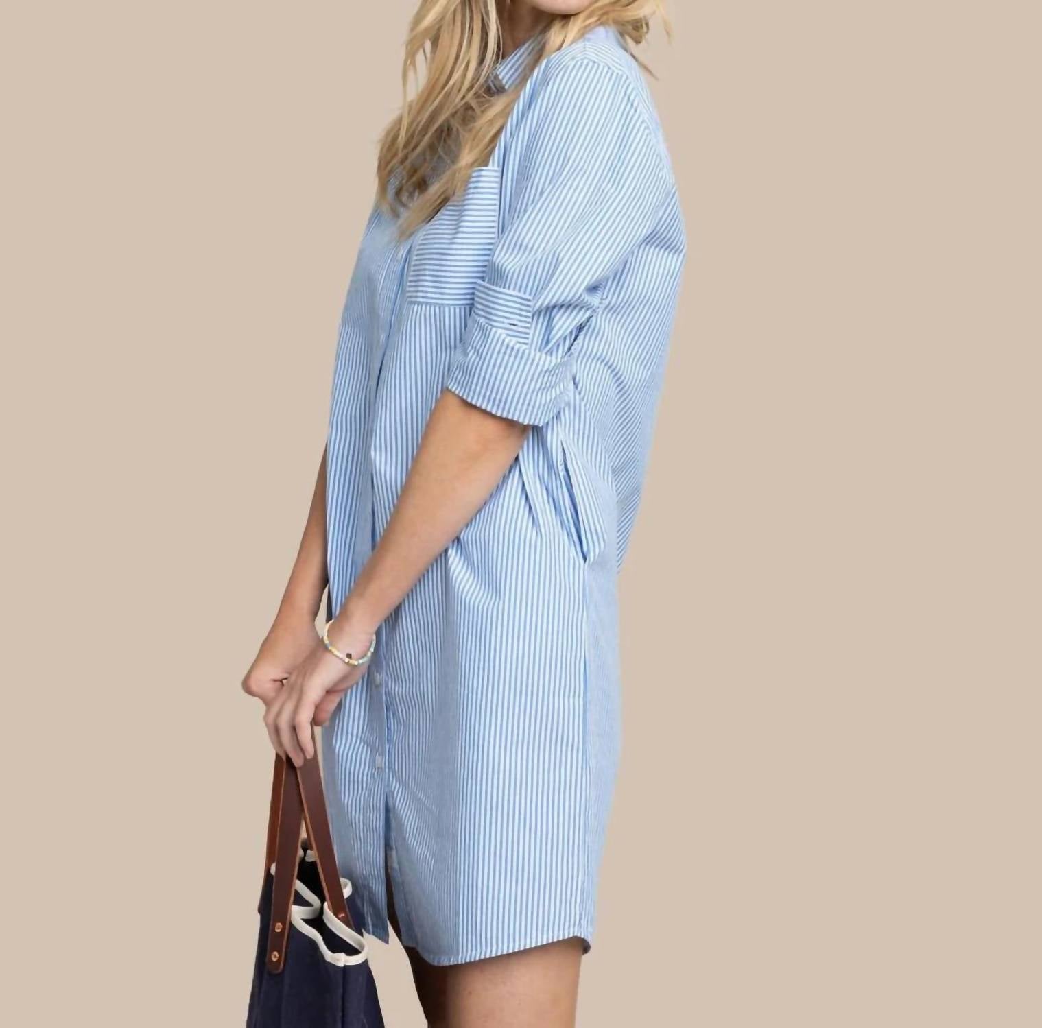Southern Tide - Cam Stripe Poplin Dress