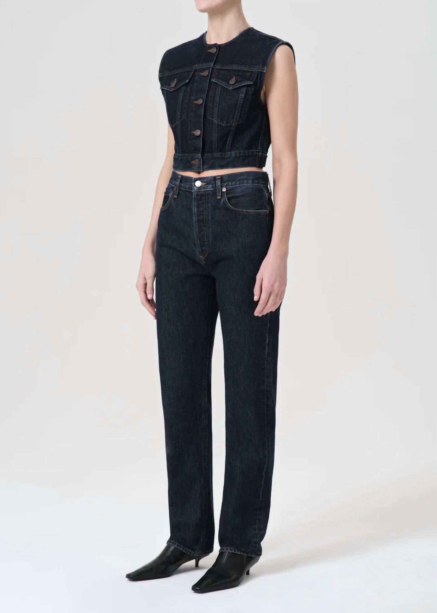 Agolde - Leo Crew Neck Vest