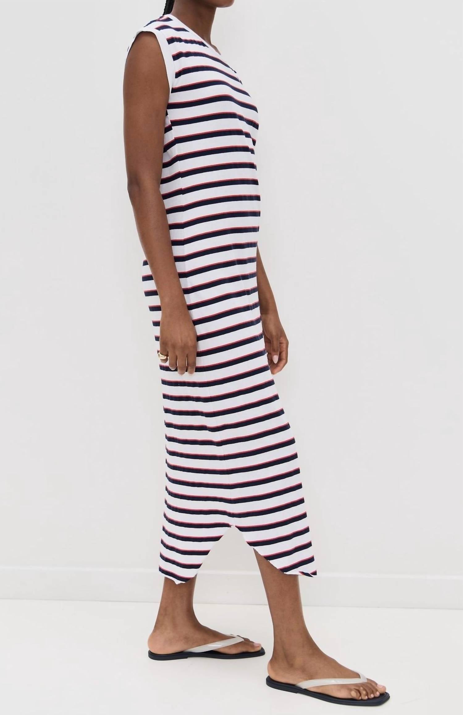 Frank & Eileen - Cory Vintage Muscle Tee Dress Striped