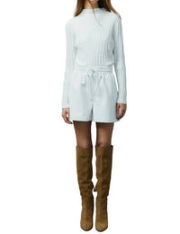 Melissa Nepton - Stony Vegan Leather Shorts
