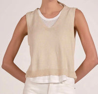 Elan - Layered Look Muscle Tee