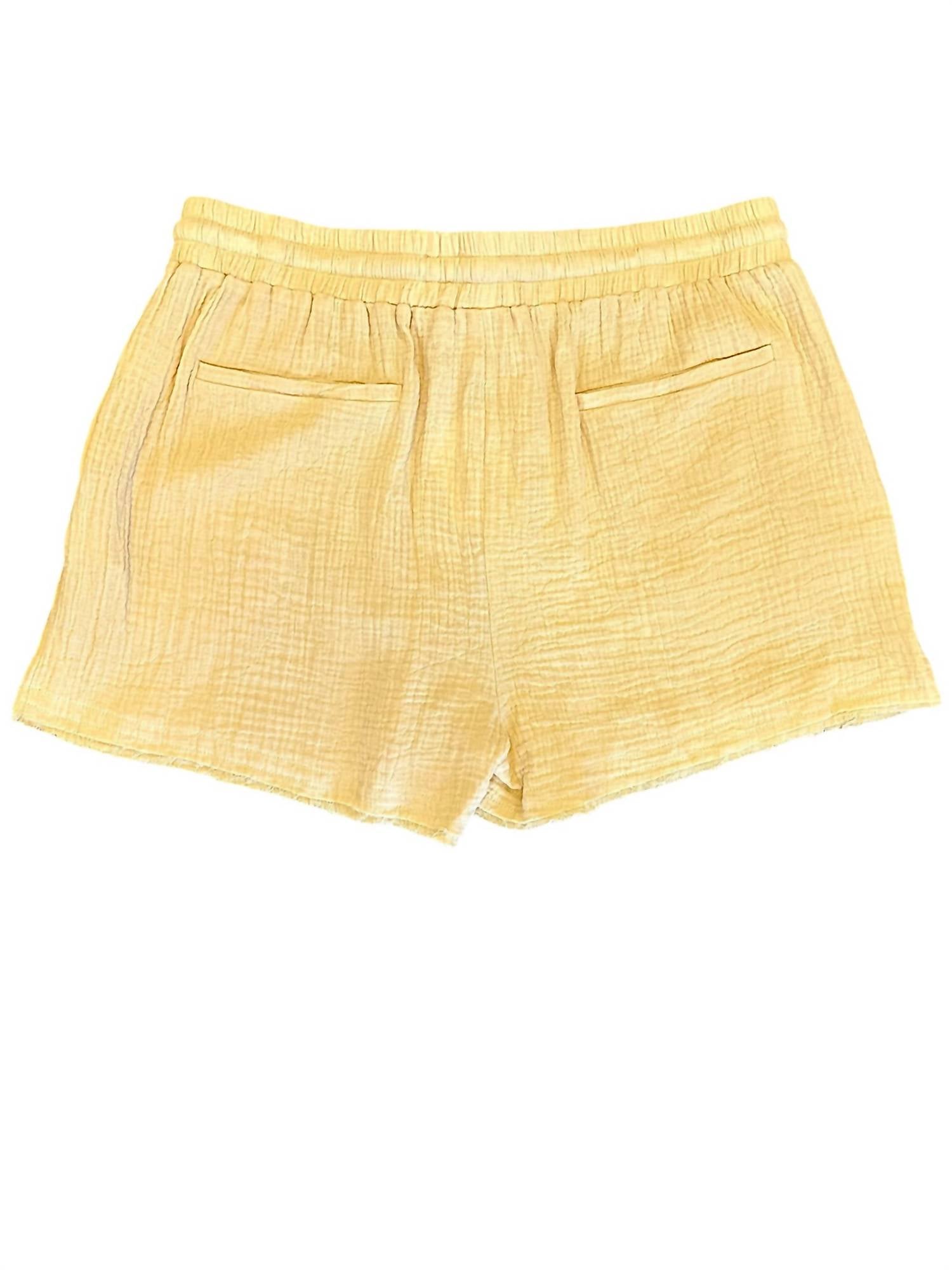 Heyson - Women's Drawstring Gauze Shorts - Plus