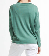 Zaket & Plover - Louise Thread Detail Collared Sweater
