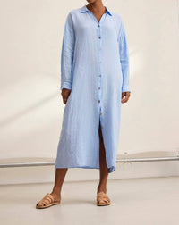 Velvet by Graham & Spencer Nicole Dress in chill - women's dress