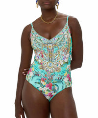 Camilla - V Neck Underwire One Piece