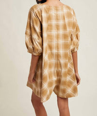 Wishlist - Hollis Plaid Romper