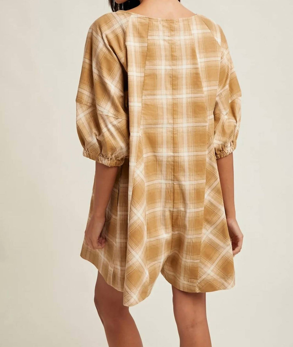 Wishlist - Hollis Plaid Romper