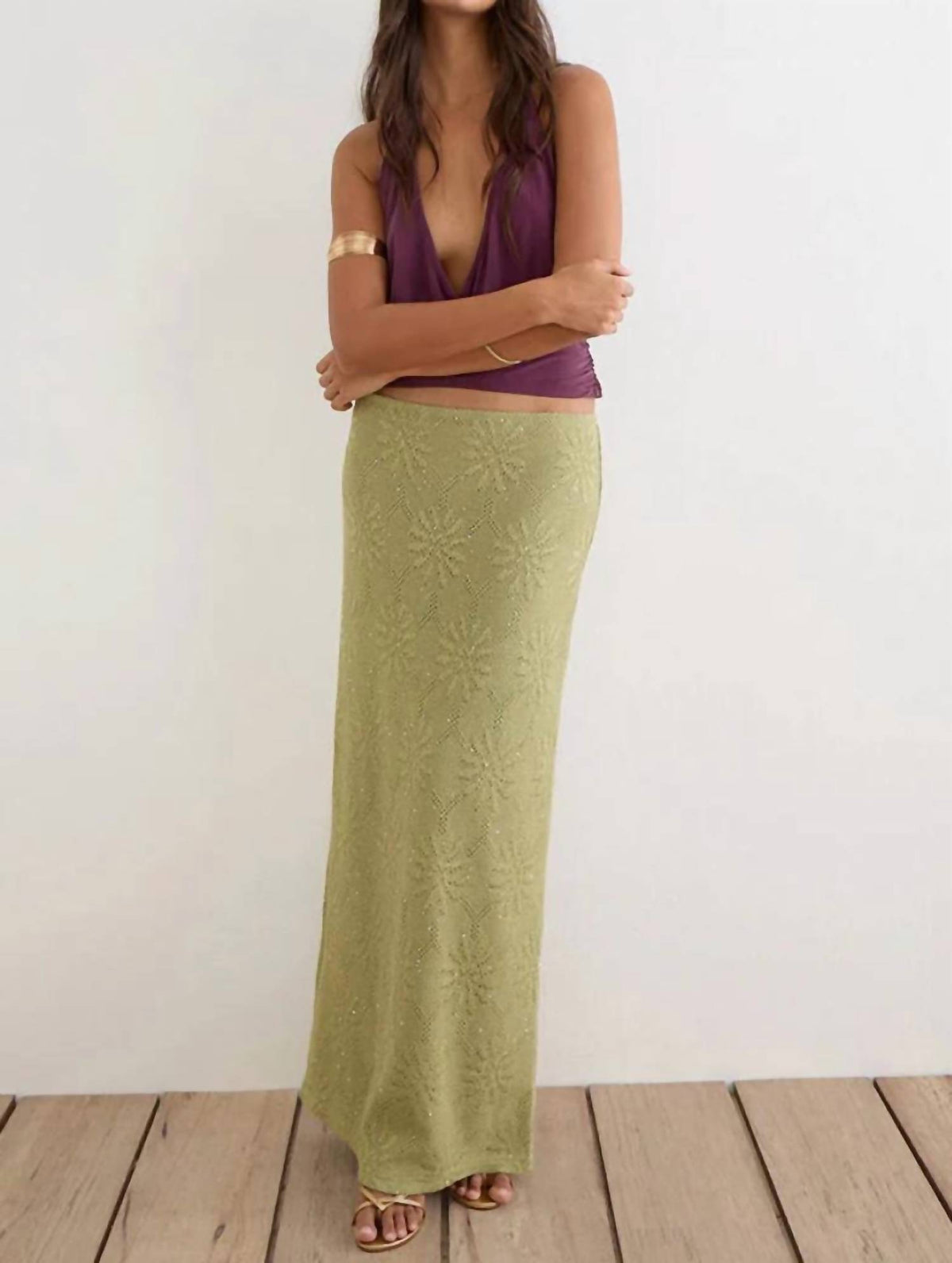 Motel Rocks - Women's Aloria Maxi Skirt
