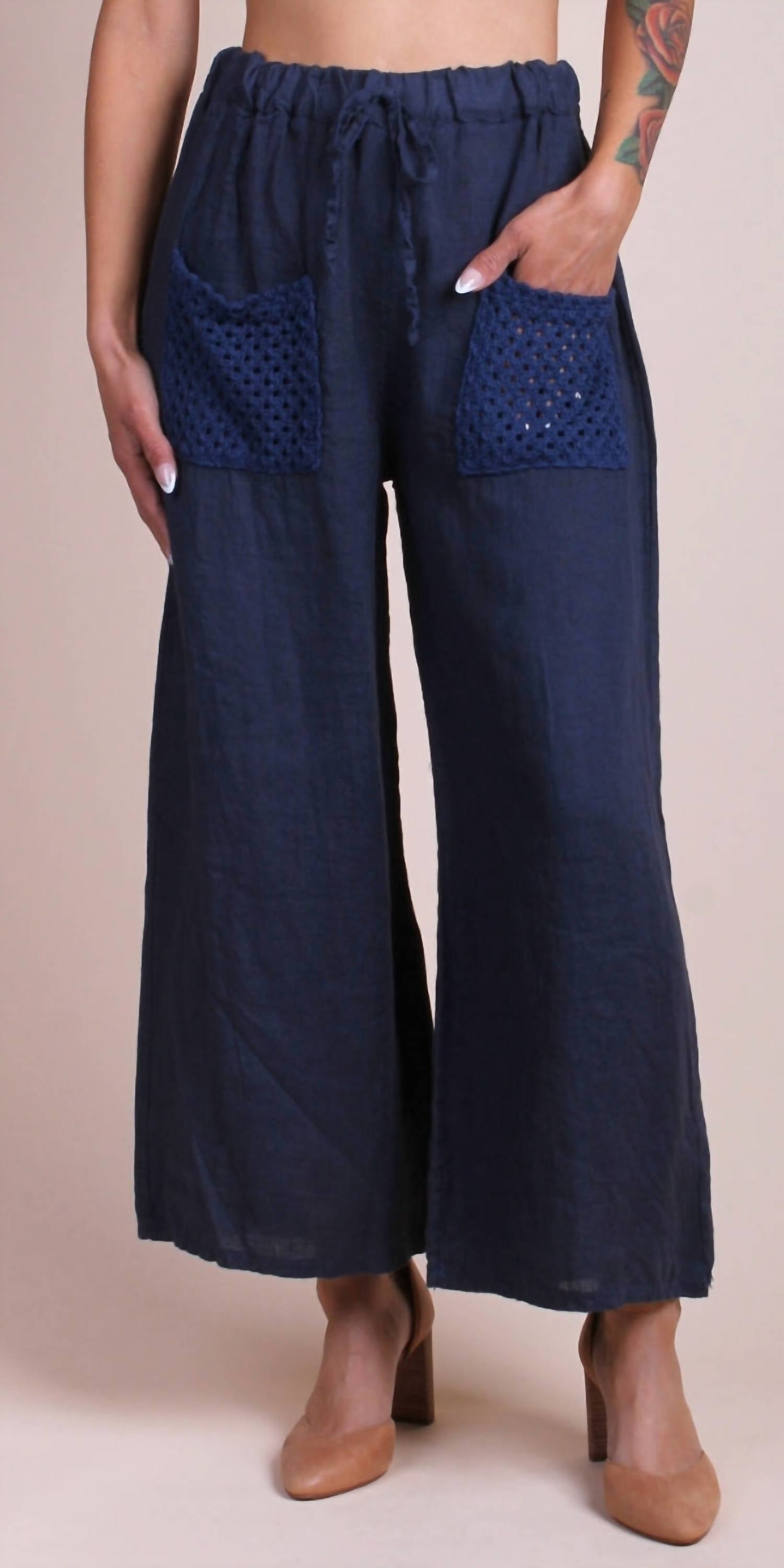 Gigi Moda - Primavera Linen Pant