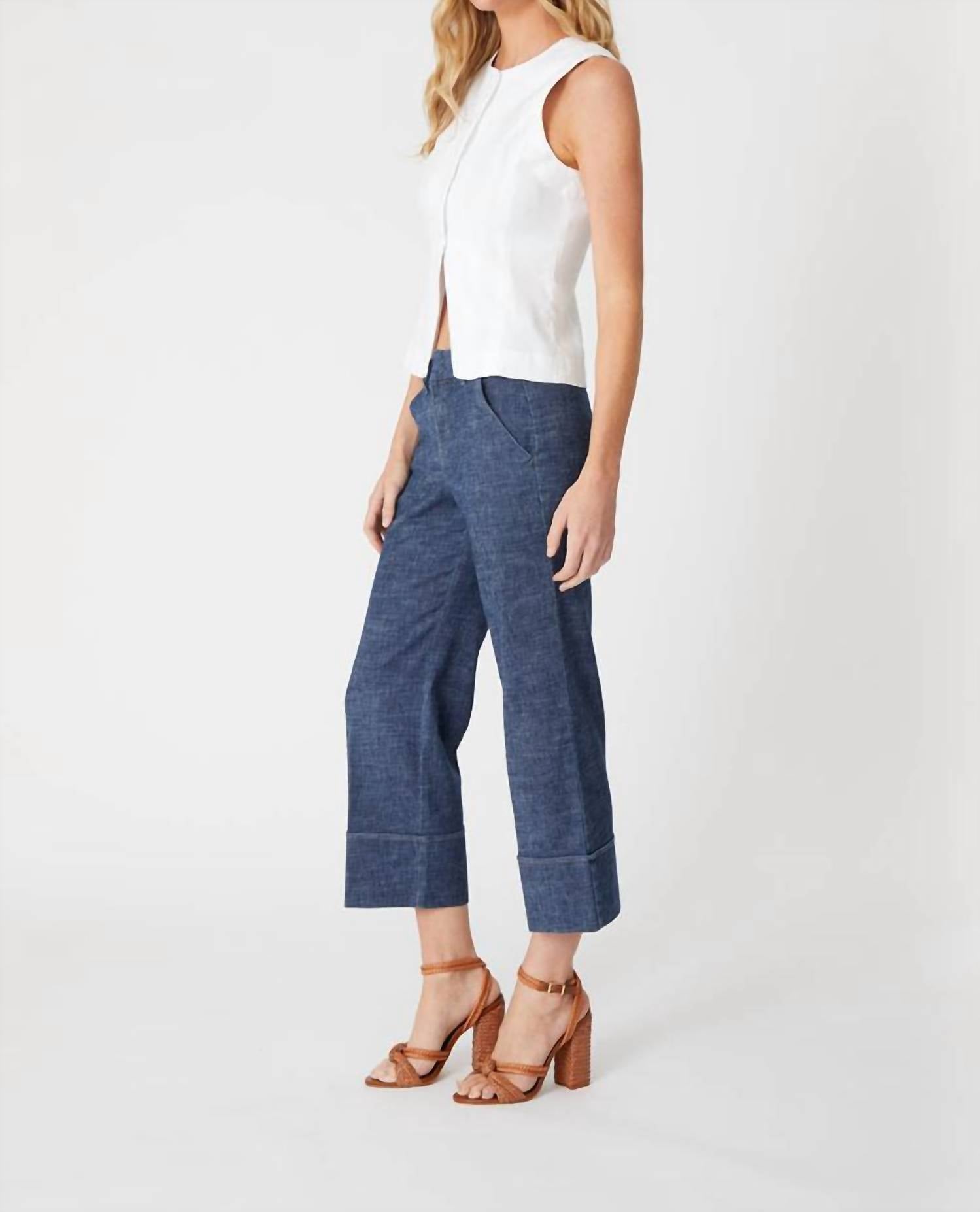 Level99 - Lauren Cuffed Trouser