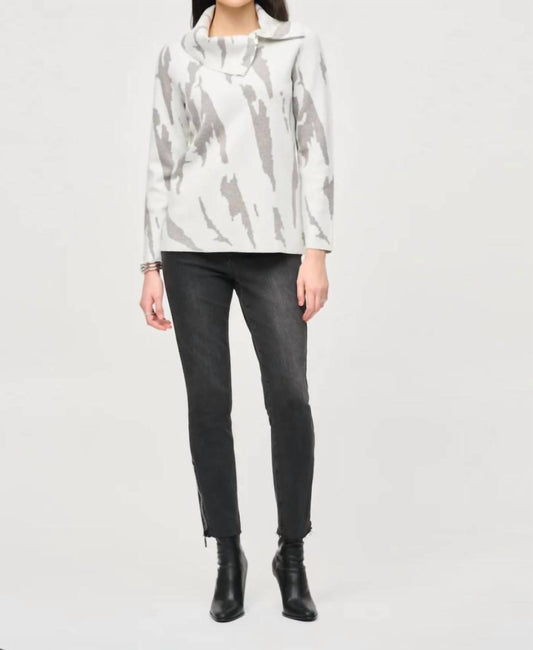 Joseph Ribkoff - Print sweatshirt