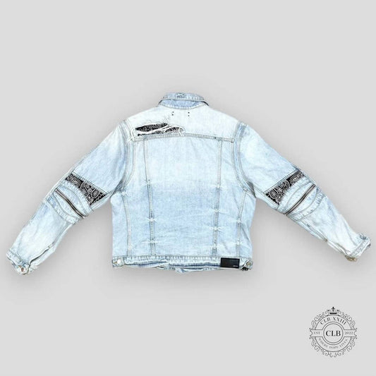 Amiri - Men's Mx2 Long Sleeve Trucker Jacket