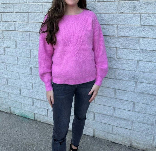 Pink Martini - Women's Cable Sweater