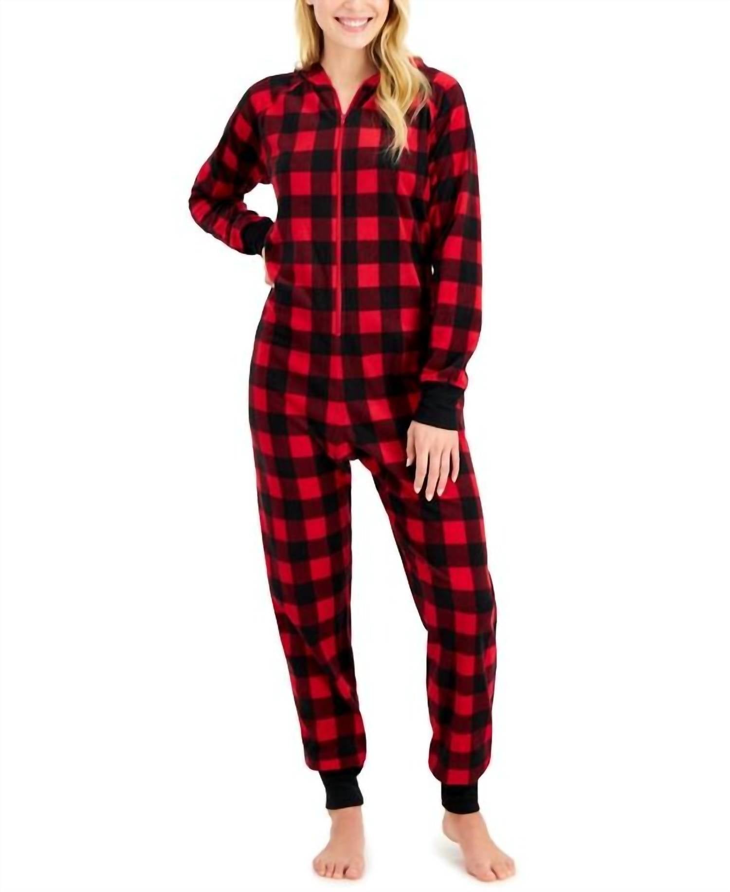 Family Pjs - Matching Printed Onesie Pajamas