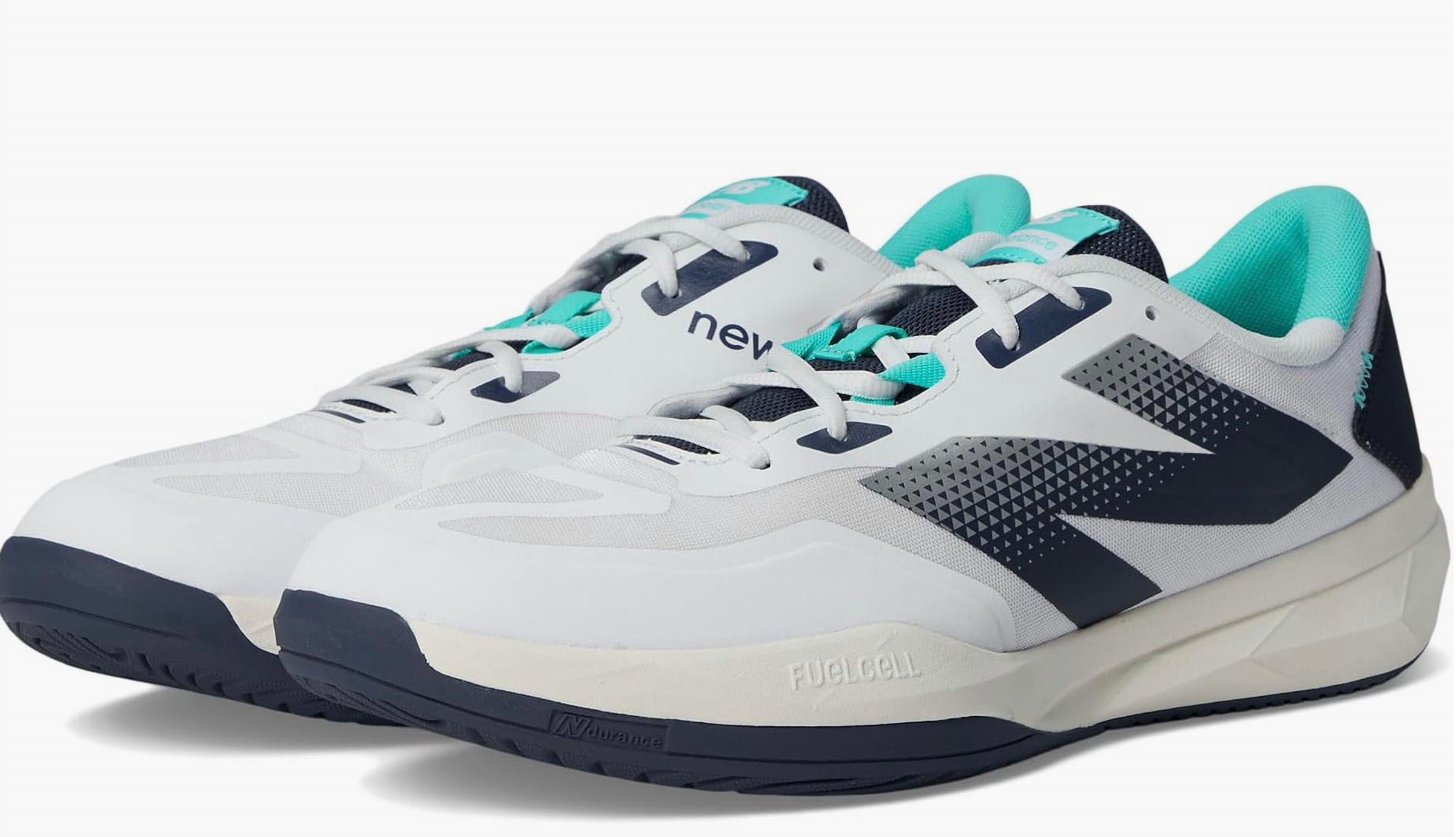 New Balance Men's FuelCell 796v4 Shoe in white blue - men's shoe - view 5