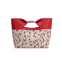 Melie Bianco Women's Jillian Leather Tote Bag in red cherry 1 - women's bag