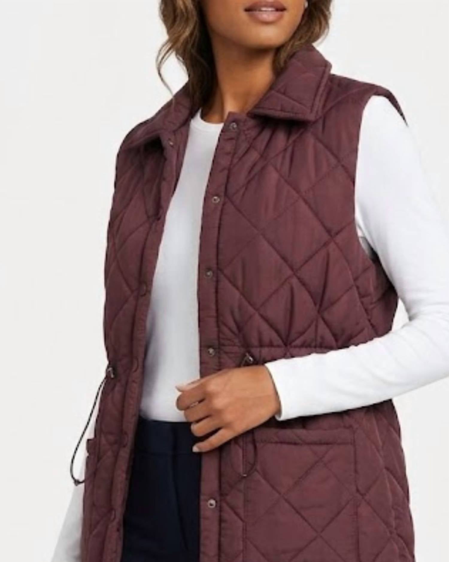 Papillon - Long Puffer Vest