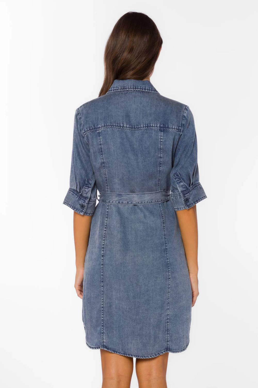 Velvet Heart - Austine Button Mini Dress