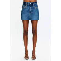 PISTOLA Skye Grommet Skirt in artemis - women's skirt