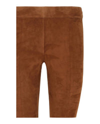 Salvatore Ferragamo - Women's Suede Leggings